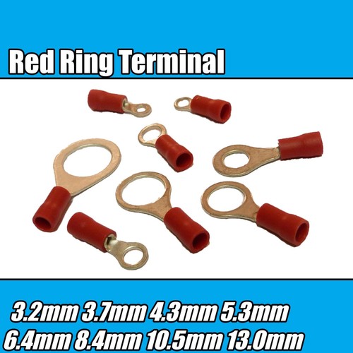 Roter ring hoop isoliert - roter,